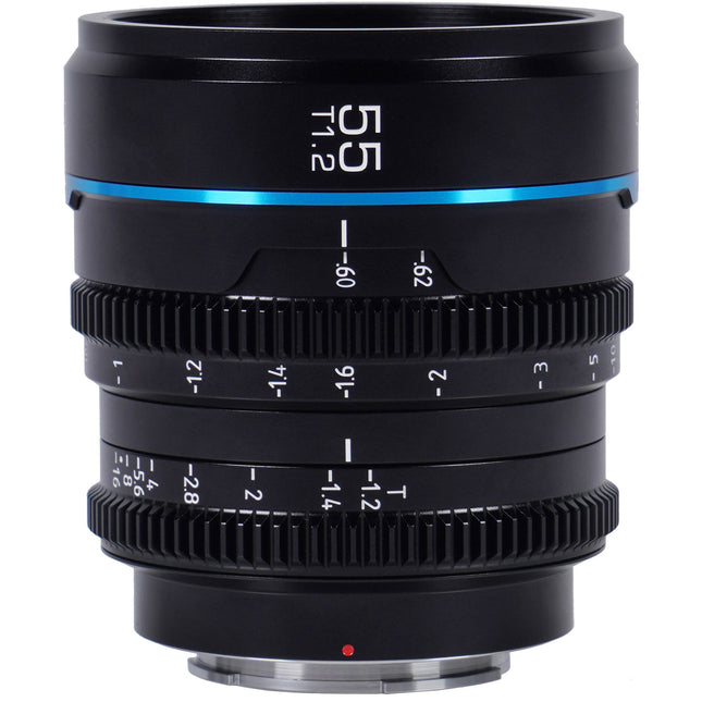 Sirui Night Walker 55mm T1.2 Cine objetivo para video Super35 apertura ultrarrápida