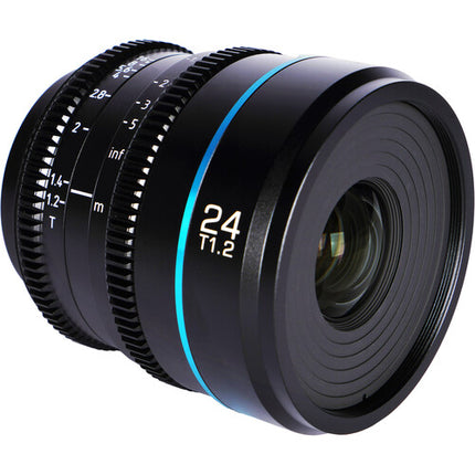 Sirui Night Walker 24mm T1.2 S35 Objetivo Cine Micro Cuatro Tercios Apertura Ultrafast