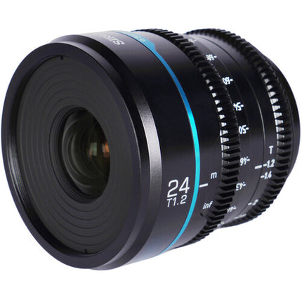 Sirui Night Walker 24mm T1.2 S35 Objetivo Cine Micro Cuatro Tercios Apertura Ultrafast