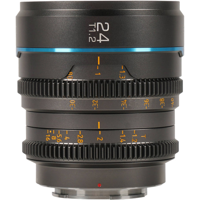 Sirui Night Walker 24mm T1.2 S35 Lente Cine E-Mount Apertura Ultrafast