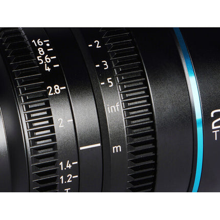 Sirui Night Walker 24mm T1.2 S35 Lente Cine E-Mount Apertura Ultrafast