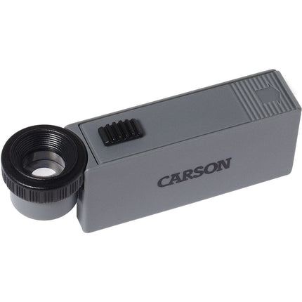 Carson ML-15 11x Lupa Compacta con Iluminación LED y Enfoque Ajustable
