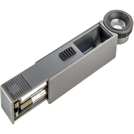 Carson ML-15 11x Lupa Compacta con Iluminación LED y Enfoque Ajustable