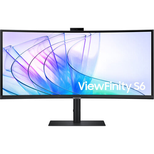 Samsung ViewFinity S65VC Monitor curvo ultrapanorámico 34 pulgadas 1440p HDR 100 Hz con webcam integrada