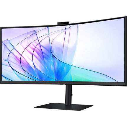 Samsung ViewFinity S65VC Monitor curvo ultrapanorámico 34 pulgadas 1440p HDR 100 Hz con webcam integrada