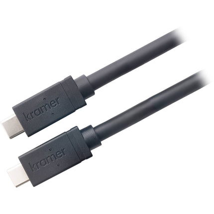 Kramer Cable USB-C 3.2 Gen 2 Activo 15 pies 10 Gb 4K 60 Hz 100W