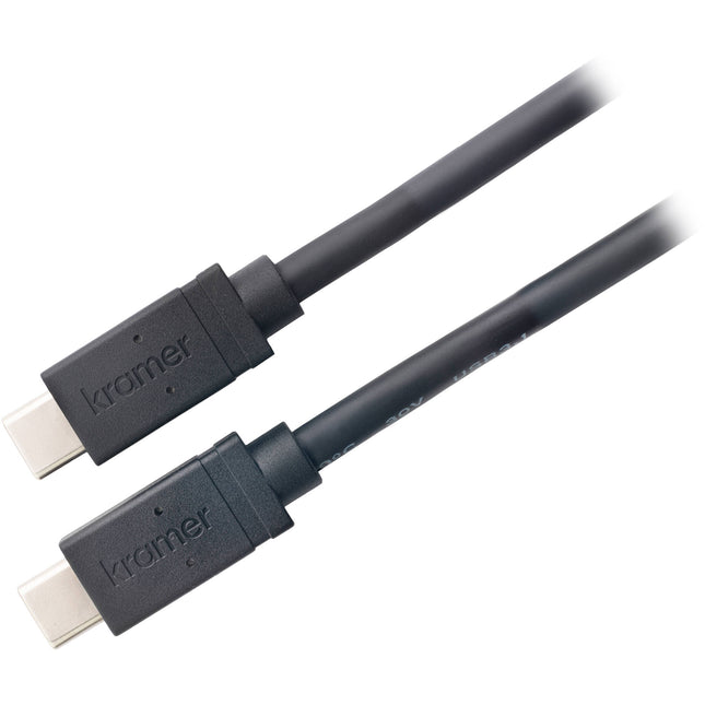 Kramer 6' Cable USB-C 3.2 Gen 2 Pasivo 10 Gb/s 60W 4K 60Hz