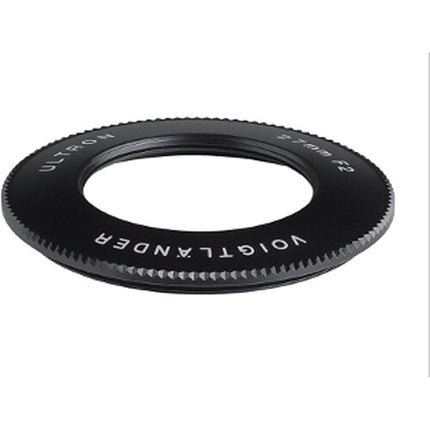 Voigtlander Ultron 27mm f/2.0 Objetivo para Fujifilm X 43mm filtro 9.8" enfoque mínimo