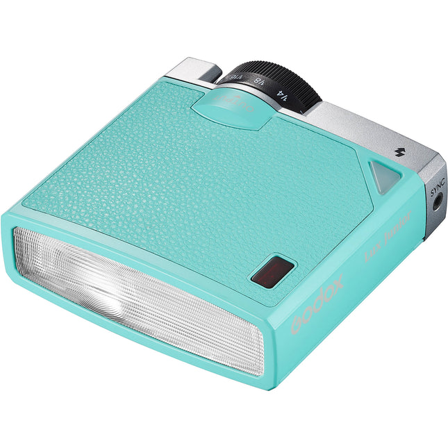 Godox Lux Junior Retro Flash para Cámara Verde 28mm GN 39.4 ISO 100