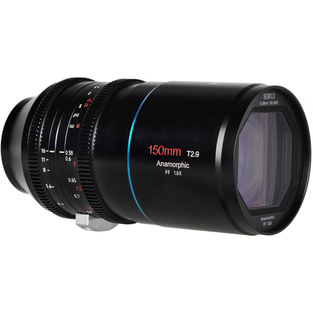 Sirui 150mm T2.9 Full-Frame Lente Anamórfico 1.6x Apertura T2.9 a T16