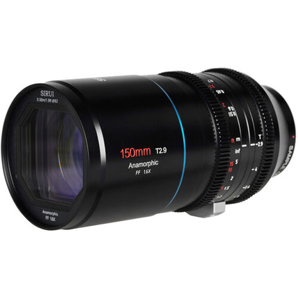 Sirui 150mm T2.9 Lente Anamórfica Full Frame Nikon Z 82mm filtro Oval Bokeh