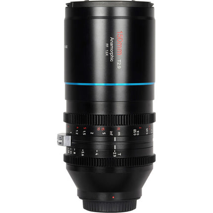 Sirui 150mm T2.9 Full-Frame Lente Anamórfico 1.6x Apertura T2.9 a T16