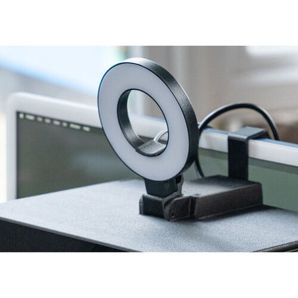 PrimeLight Design VoxCast VC10 Teleprompter Todo en Uno con Luz LED Ajustable y Webcam Full HD