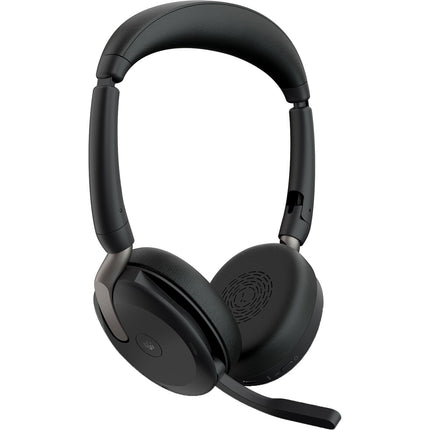Jabra Evolve2 65 Flex Link MS Auriculares inalámbricos con cancelación activa de ruido y 20 horas de batería