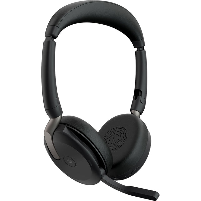Jabra Evolve2 65 Flex Link MS Auriculares inalámbricos con cancelación activa de ruido y 20 horas de batería