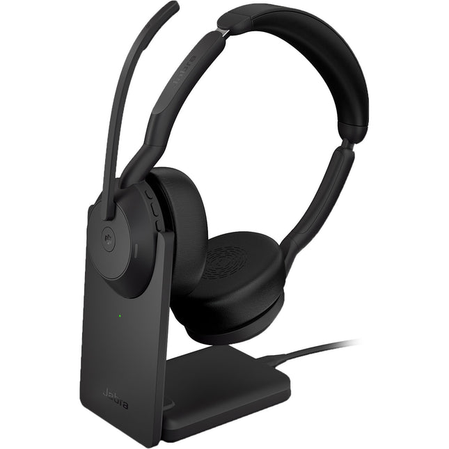 Jabra Evolve2 55 Link380a Auricular Inalámbrico Estéreo Con Base Bluetooth 18 Horas Batería