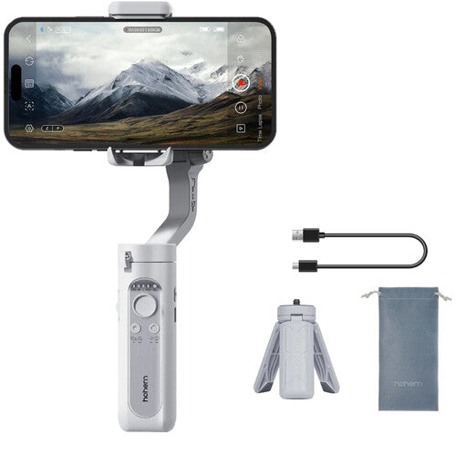 Hohem iSteady XE estabilizador plegable smartphone 3 ejes gris ligera
