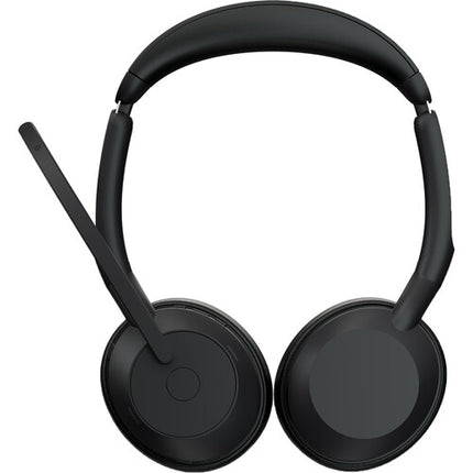 Jabra Evolve2 55 Link380c Auriculares Inalámbricos USB-C Estéreo 18h Batería Canción Activa con Base