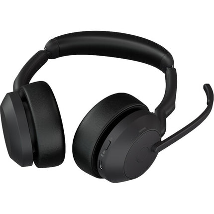 Jabra Evolve2 55 Link380c Auriculares Inalámbricos USB-C Estéreo 18h Batería Canción Activa con Base