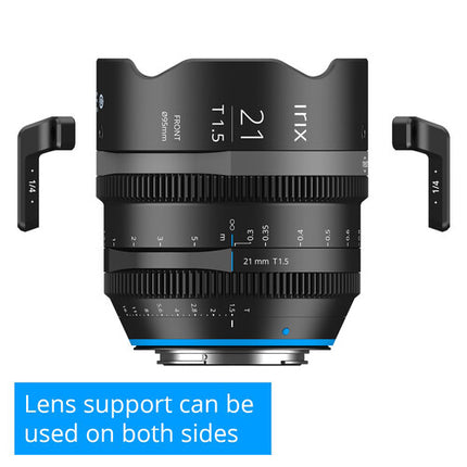 IRIX 21mm T1.5 Objetivo Cine PL 43.3mm Círculo Imagen 180° Enfoque