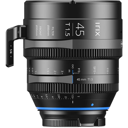 IRIX 45mm T1.5 Lente Cine Full Frame 43.3mm Imagen Soporte Pie