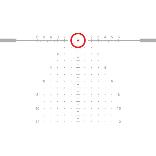 EOTech 1-10x28 Vudu Visor Riflescope Tan SR5-MRAD Reticle 34mm Tube 1/4 MOA Click