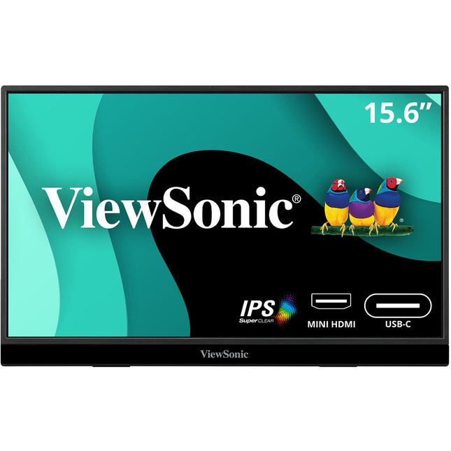 ViewSonic Monitor portátil 15.6" FHD IPS 1920x1080 60Hz con altavoces y funda
