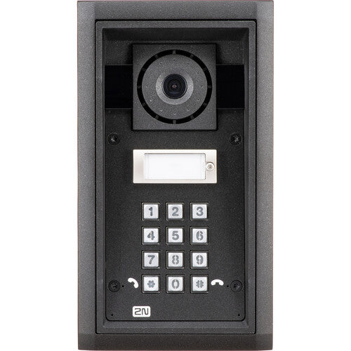 2N IP Force Interfono de 1 Botón con Cámara 1280x960 y Teclado IP69K