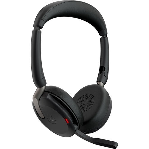 Jabra Evolve2 65 Flex Link MS Auriculares Inalámbricos Estéreo Cancelación Activa 20 Horas Carga Inalámbrica