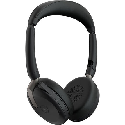 Jabra Evolve2 65 Flex Link MS Auriculares Inalámbricos Estéreo Cancelación Activa 20 Horas Carga Inalámbrica