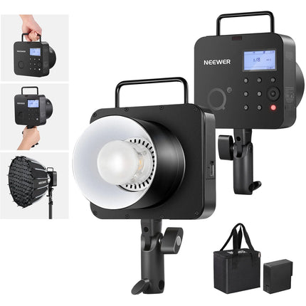 Neewer Q4 TTL Flash Estroboscópico 400Ws Batería de Litio inalámbrico