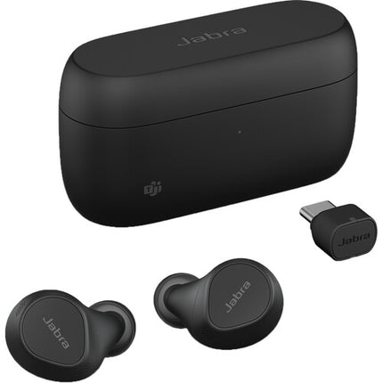 Jabra Evolve2 Buds USB-C Auriculares Bluetooth con Dongle y Base de Carga Inalámbrica