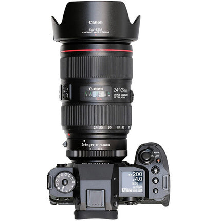 Fringer EF-FX Pro III Adaptador Autofocus para Canon EF a FUJIFILM X con Autoenfoque y Control de Apertura