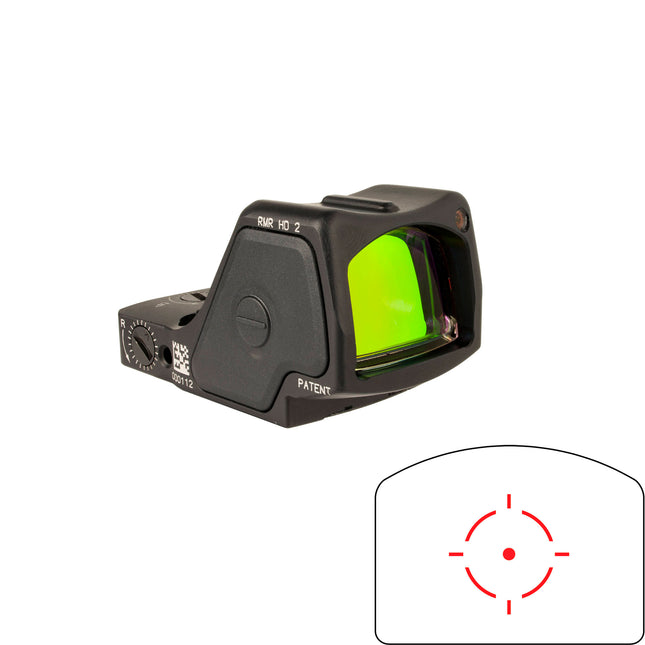 Trijicon RMR HD Visor Punto Rojo 3.25 MOA Ajuste Brillo Automático
