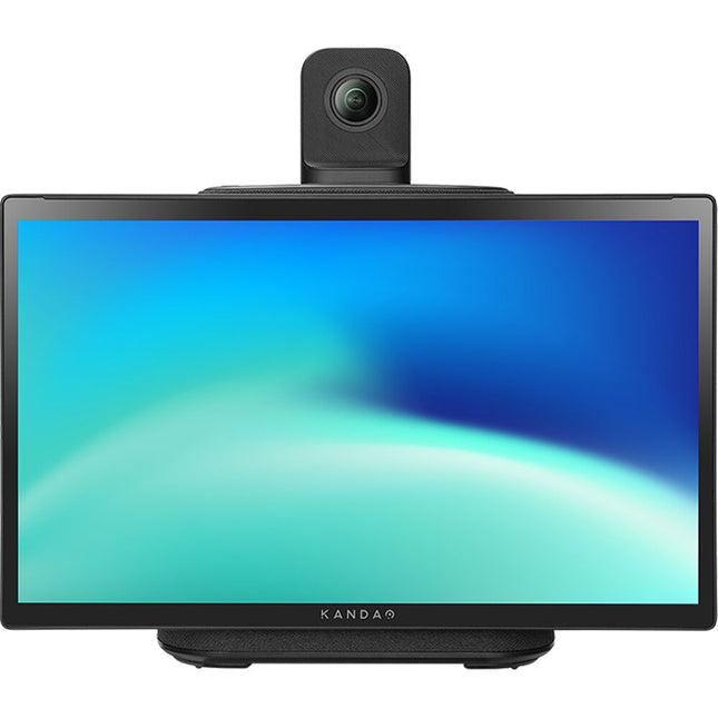 Kandao Meeting Ultra 4K Cámara de Conferencias 360° con Monitores Táctiles Dual 4K30 8 Micrófonos Omnidireccionales