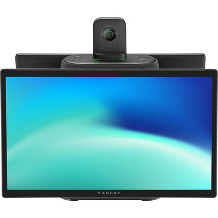 Kandao Meeting Ultra 4K Cámara de Conferencias 360° con Monitores Táctiles Dual 4K30 8 Micrófonos Omnidireccionales