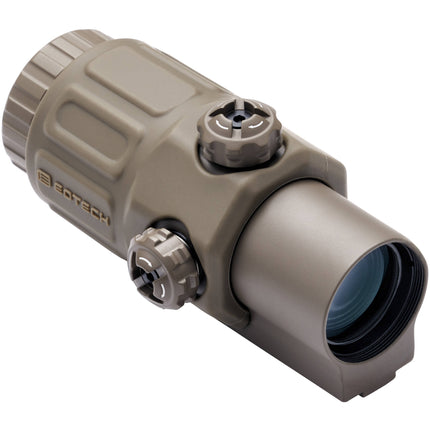 EOTech G33.NM 3x Magnificador Tan 7mm Riser 7.3° Ángulo de Visión