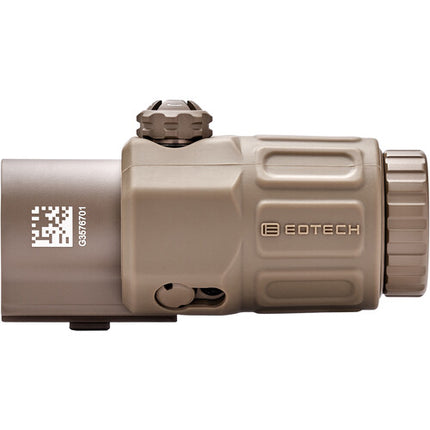 EOTech G33.NM 3x Magnificador Tan 7mm Riser 7.3° Ángulo de Visión