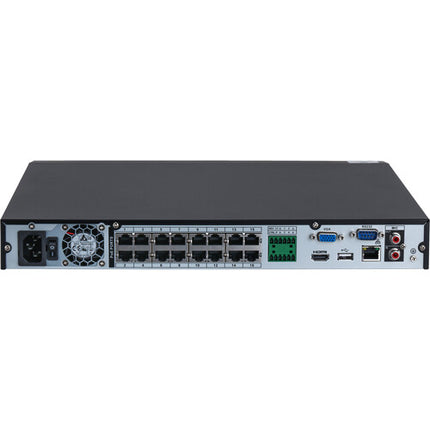 Lorex Fusion Series N864A64B NVR 16 Canales 4K UHD 4TB HDD 16 Puertos PoE