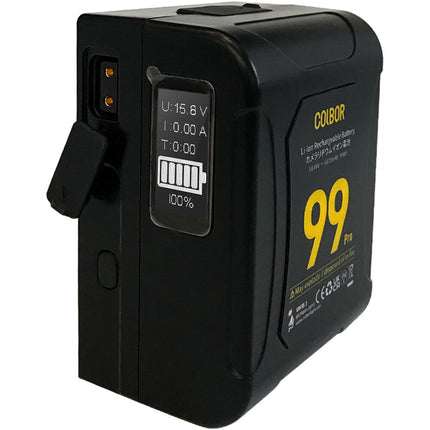 COLBOR Power 99 Pro Batería V-Mount 99Wh 6875mAh OLED Display