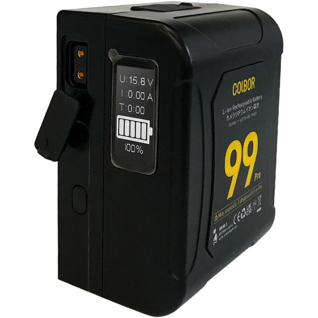 COLBOR Power 99 Pro Batería V-Mount 99Wh 6875mAh OLED Display