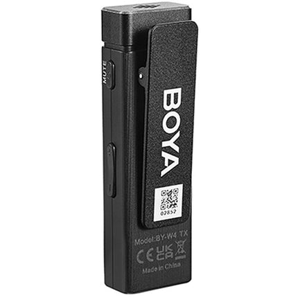BOYA BY-W4 Sistema de Micrófono Inalámbrico 4 Personas 7 Horas Batería
