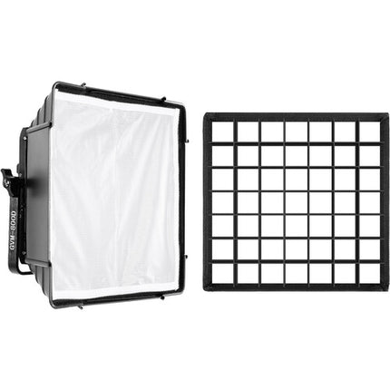 GVM Softbox 500 para luces LED RGB 11 x 11 pulgadas con rejilla Honeycomb