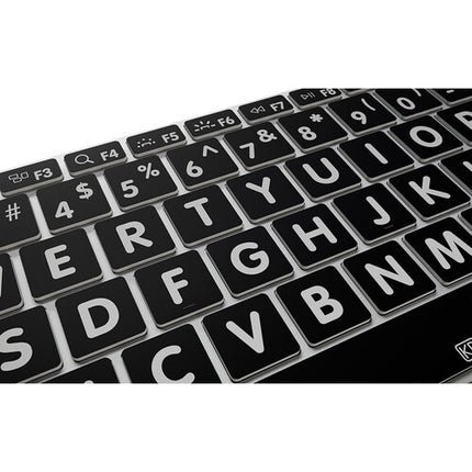 KB Covers Large Print Teclado Retroiluminado Pro de Aluminio Mac Ultrafino