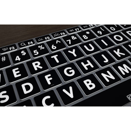 KB Covers Large Print Teclado Retroiluminado Pro de Aluminio Mac Ultrafino