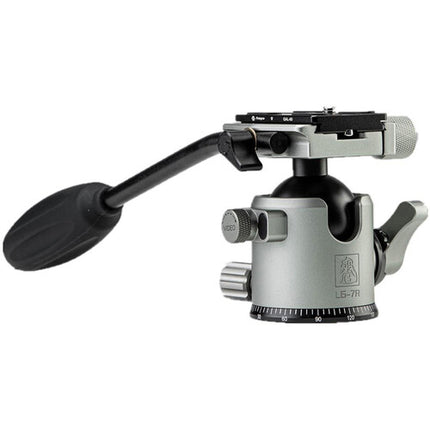Fotopro TL-64C Tripié de Fibra de Carbono 64 Pulgadas Carga 20 kg con Cabezal de Bola LG-7R