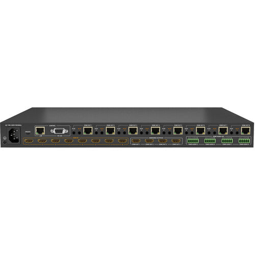 WyreStorm 8x8 Matriz HDBaseT 4K30 con 8 Receptores 115 pies UHD 4K60