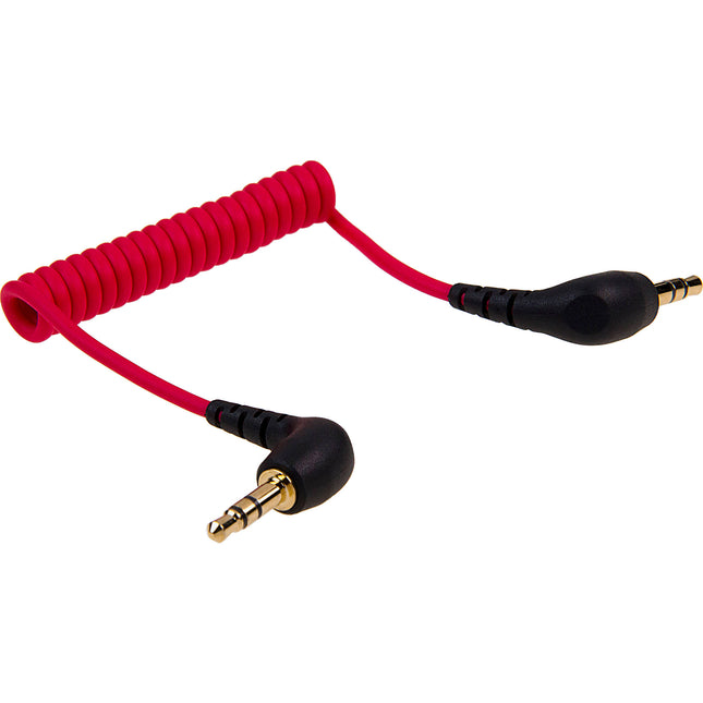 FotodioX SC2 Cable de parche enrollado 3.5mm TRS 2.4 a 20.5 pulgadas