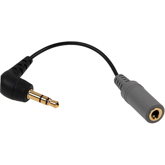 FotodioX SC3 Adaptador Cable 3.5mm TRRS a TRS 4.5" Blindado Oros Plated