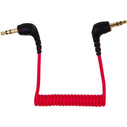 FotodioX SC2 Cable de parche enrollado 3.5mm TRS 2.4 a 20.5 pulgadas